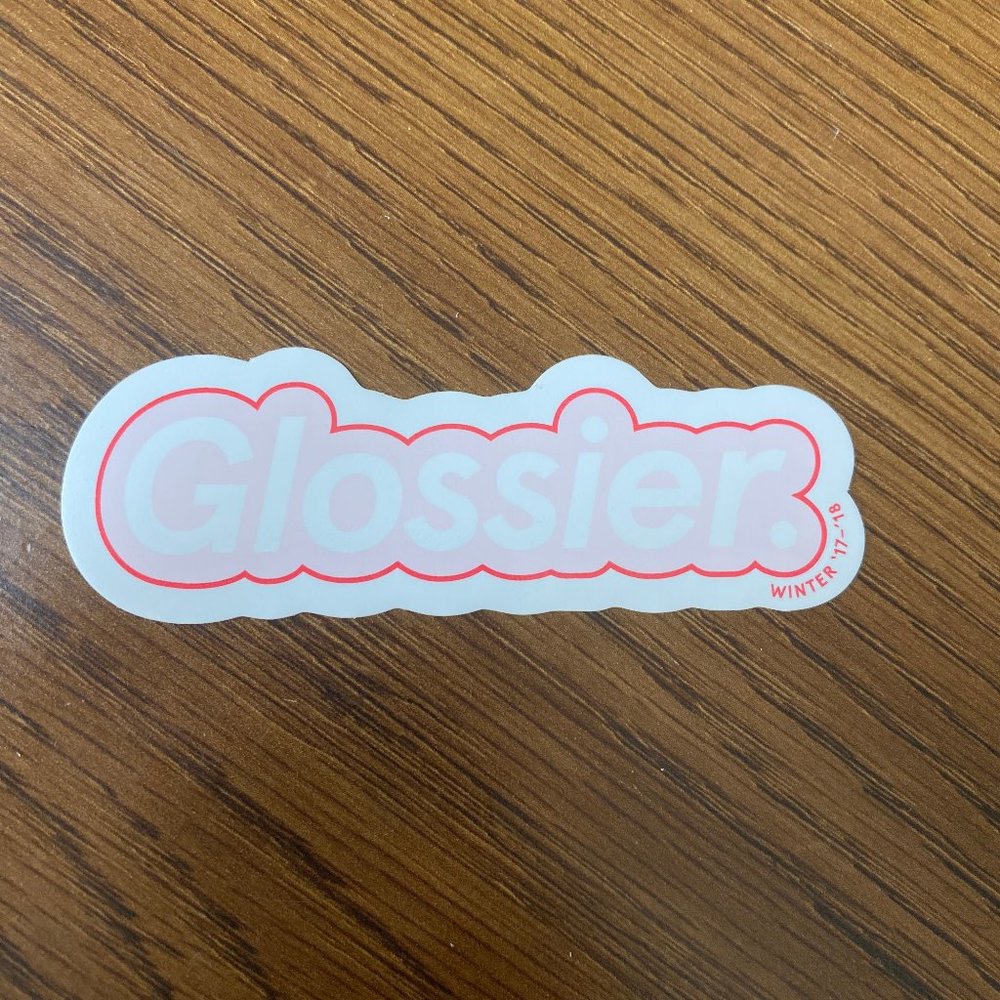 [NEW] Glossier Winter 2017-18 Decal